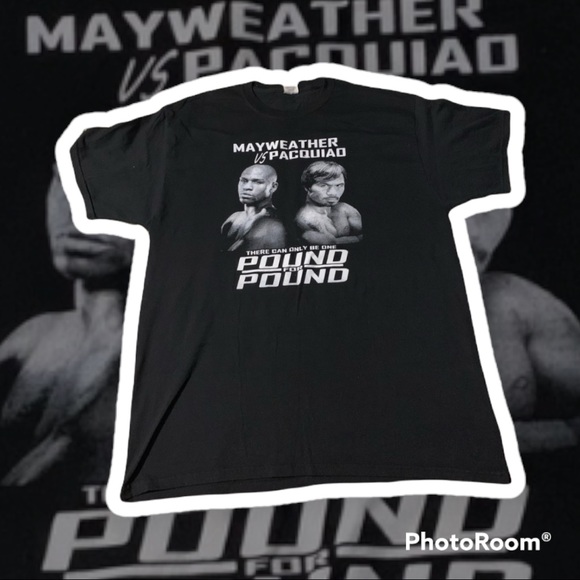 Jerzees Other - Manny Pacquiao vs Floyd Mayweather boxing shirt